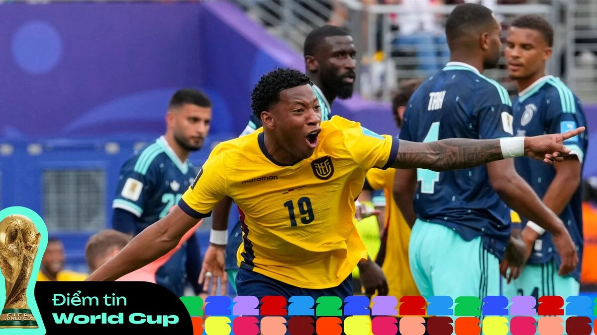 ABC8 chính thức: Tin World Cup 6h – Ecuador ngược dòng thắng Đức, Bờ Biển Ngà lần đầu vào vòng 1/16 - hình ảnh - abc8tiger.vip