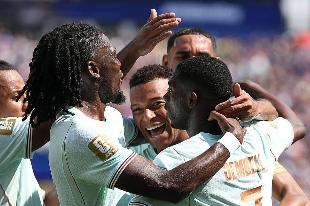 Pháp đè bẹp Na Uy nhờ hat-trick siêu đẳng của Dembele - hình ảnh - abc8tiger.vip